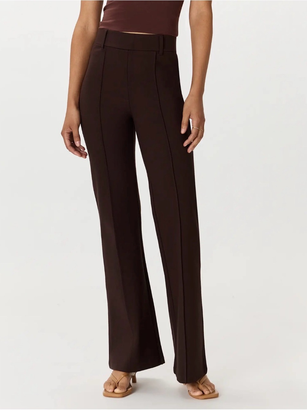 Ultra Stretch Ponte Flare Leg Pants